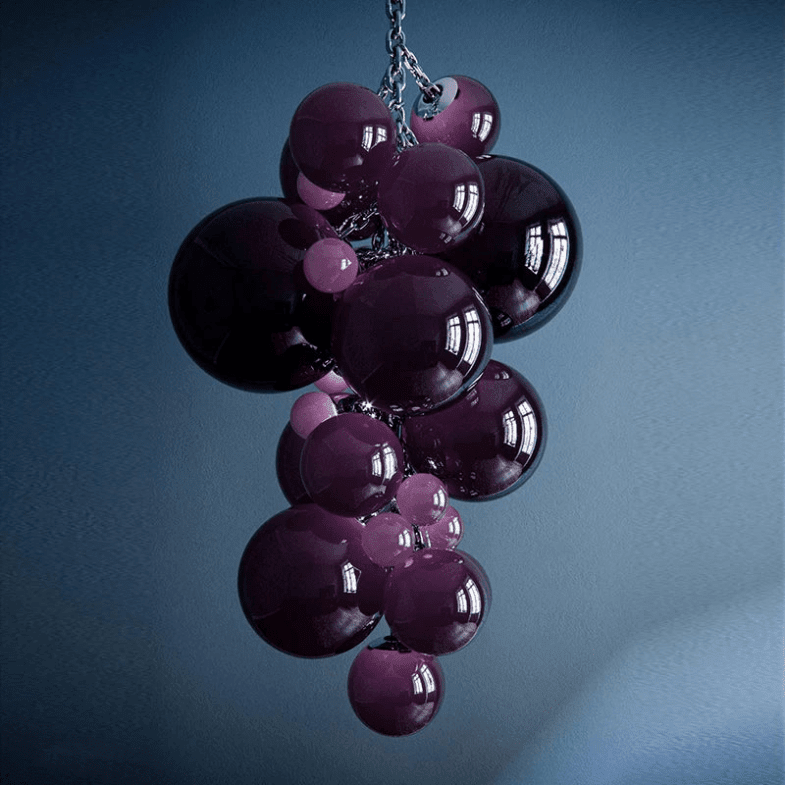 Fruit Grape Hanging Swag Chandelier - Brig Lighting