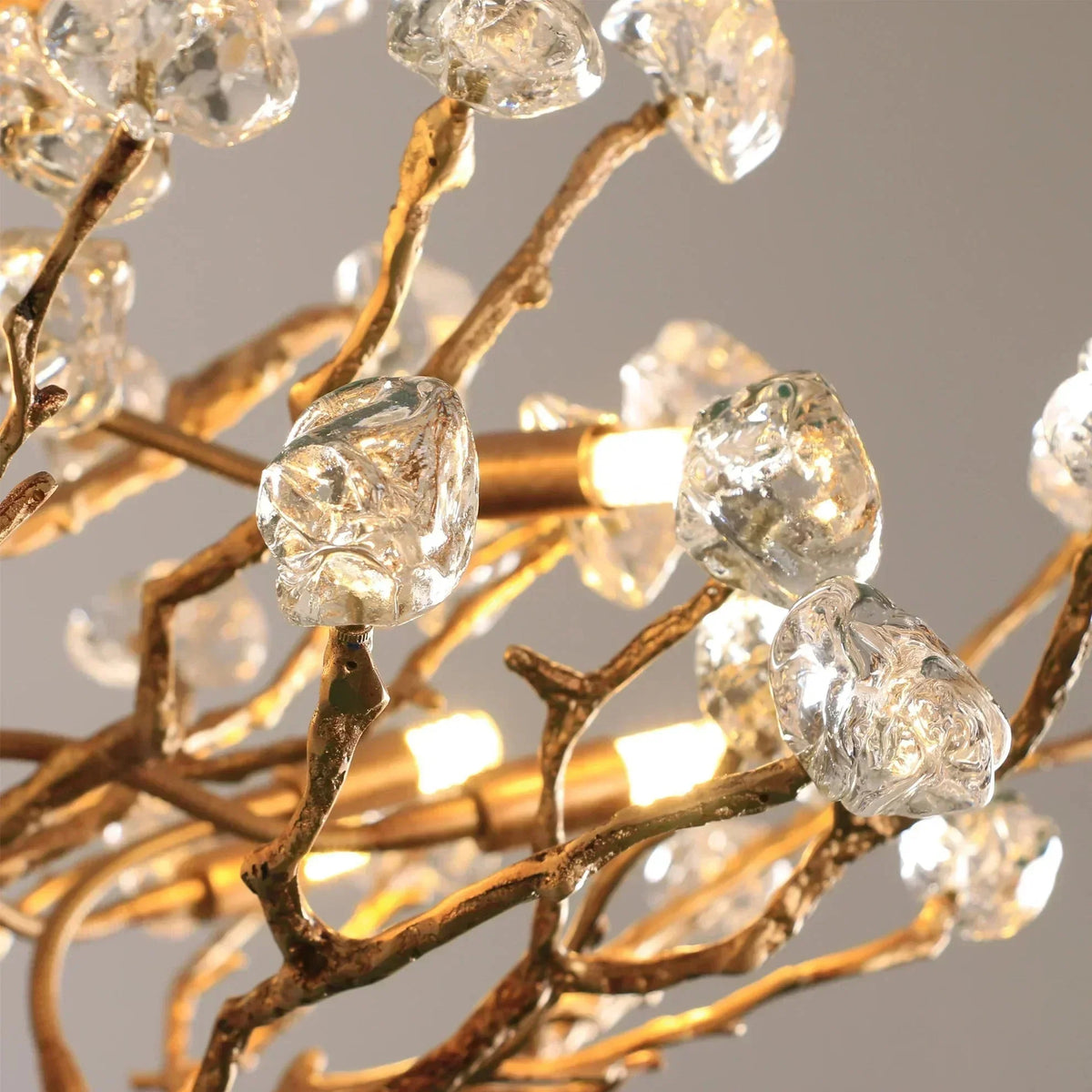 Gemstone Branch Chandelier with Artistic Design for Bedroom or Living Room - Brig Lighting