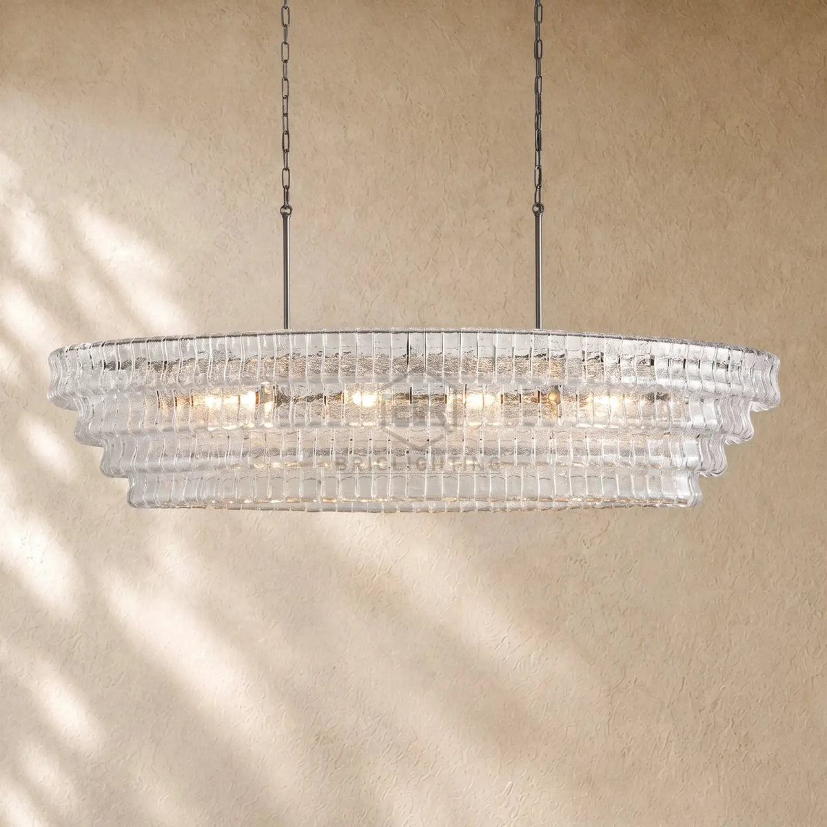 Ghiacci Oval Chandelier