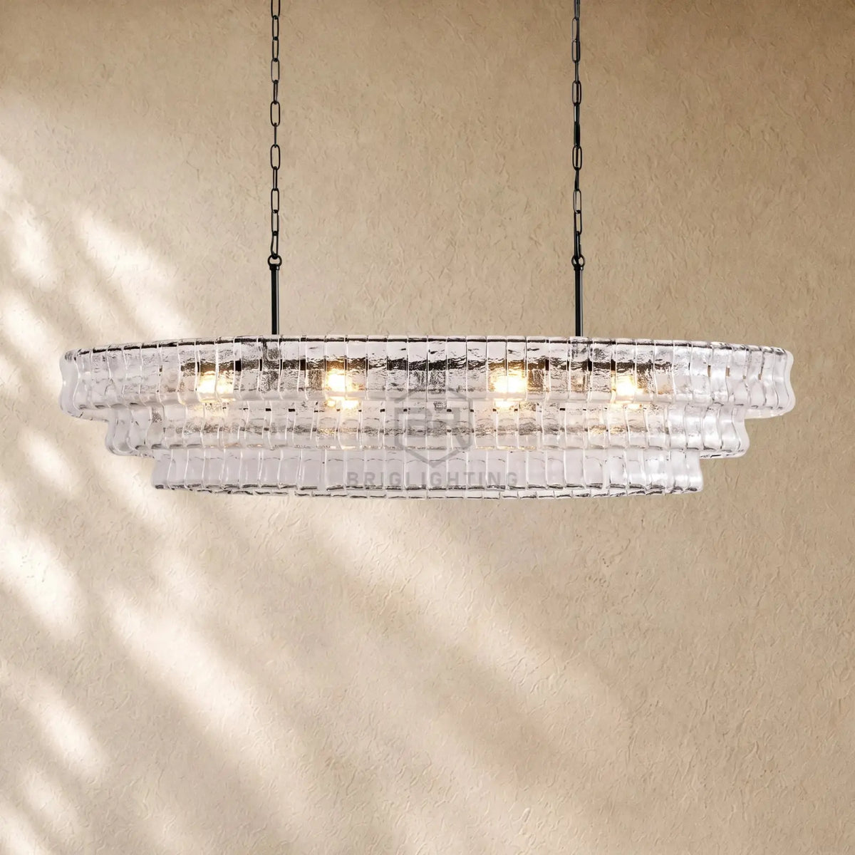 Ghiacci Oval Chandelier