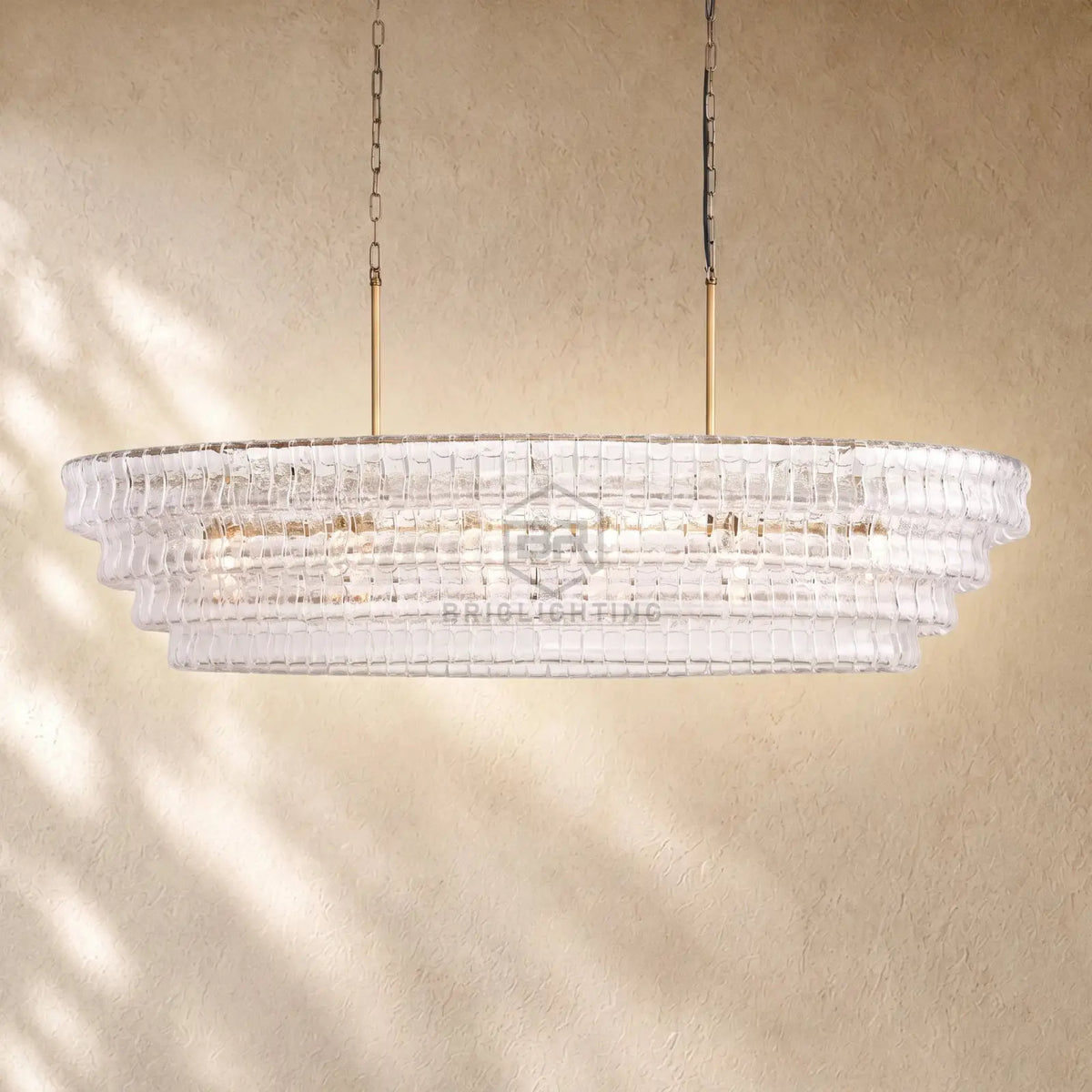 Ghiacci Oval Chandelier