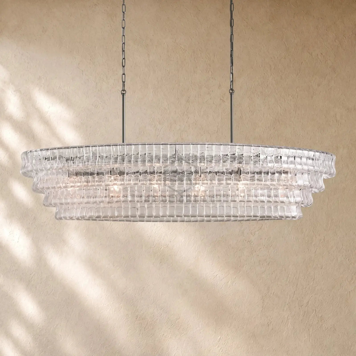 Ghiacci Oval Chandelier