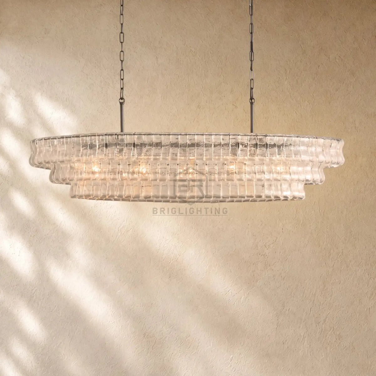 Ghiacci Oval Chandelier