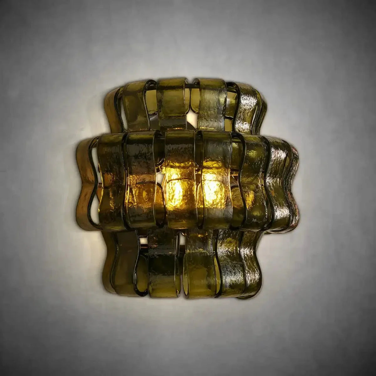 Ghiaccio Glass Wall Sconce - briglamps