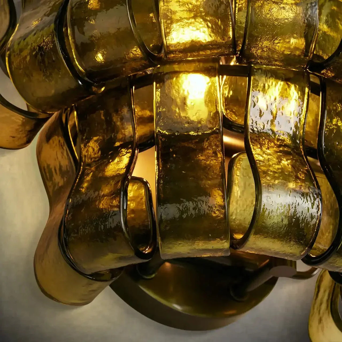 Ghiaccio Glass Wall Sconce - briglamps