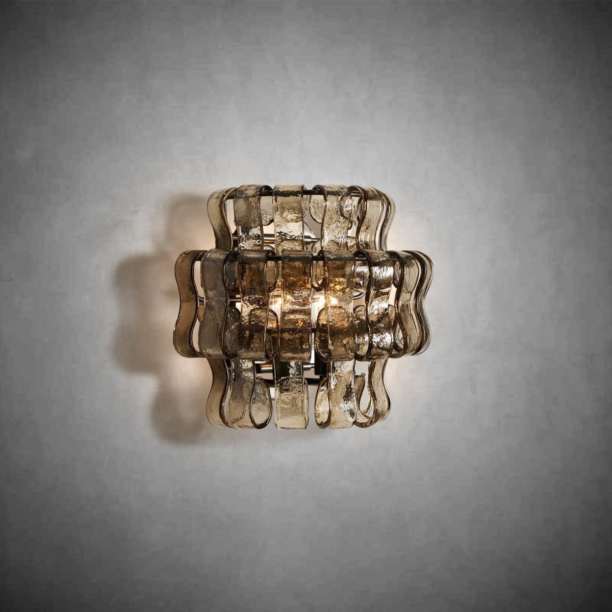 Ghiaccio Glass Wall Sconce - briglamps