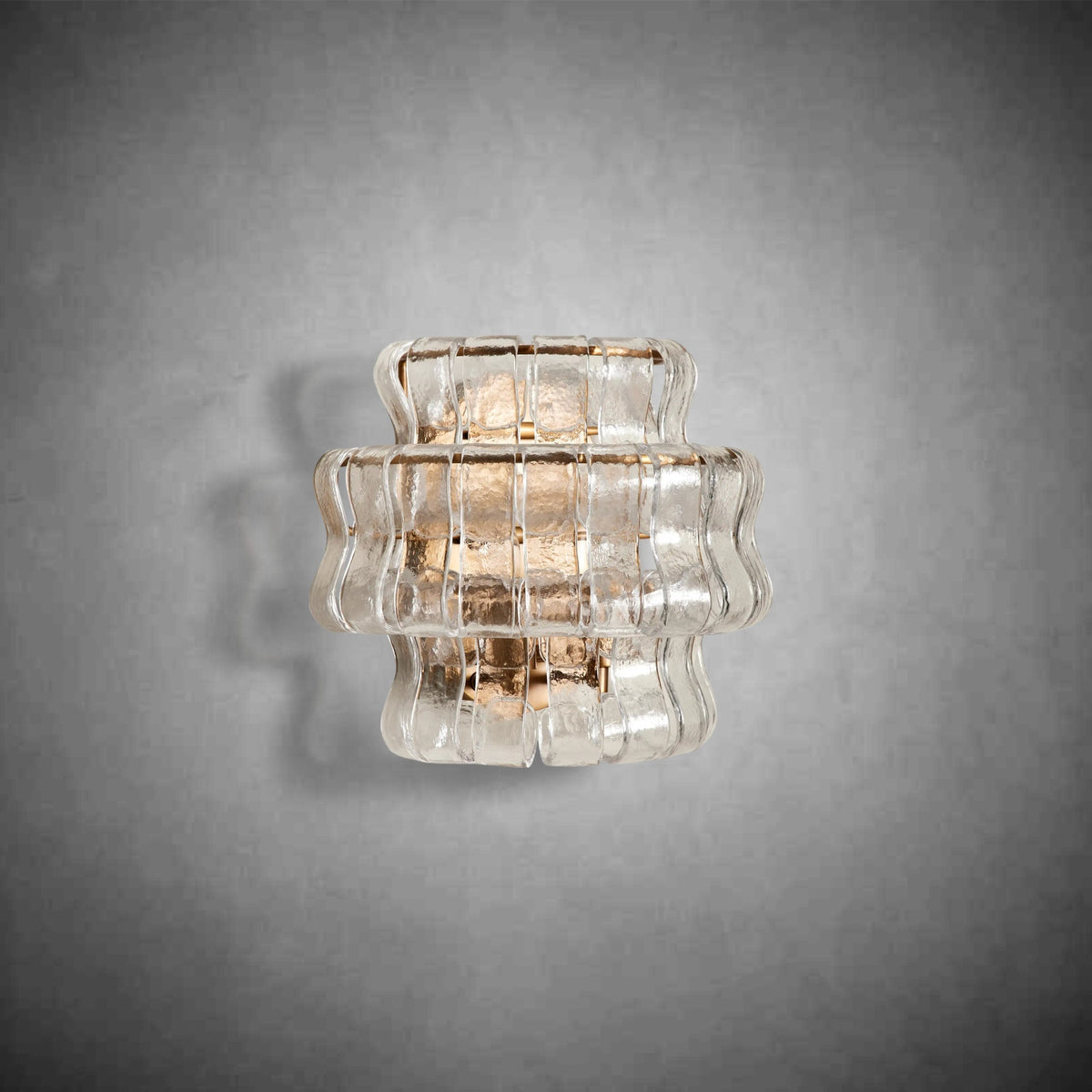 Ghiaccio Glass Wall Sconce - briglamps