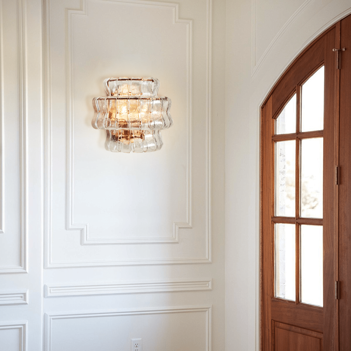 Ghiaccio Glass Wall Sconce - briglamps