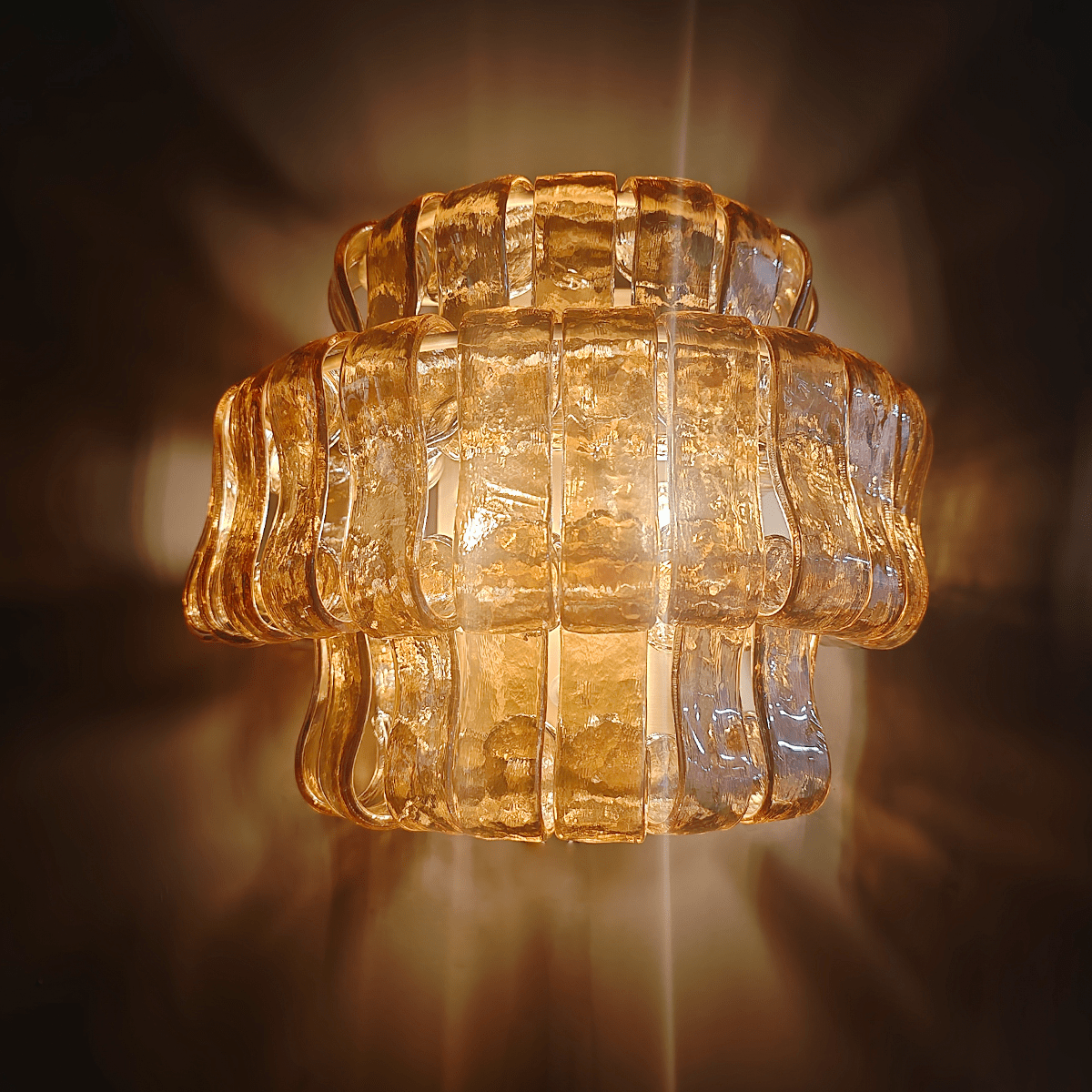 Ghiaccio Glass Wall Sconce - briglamps