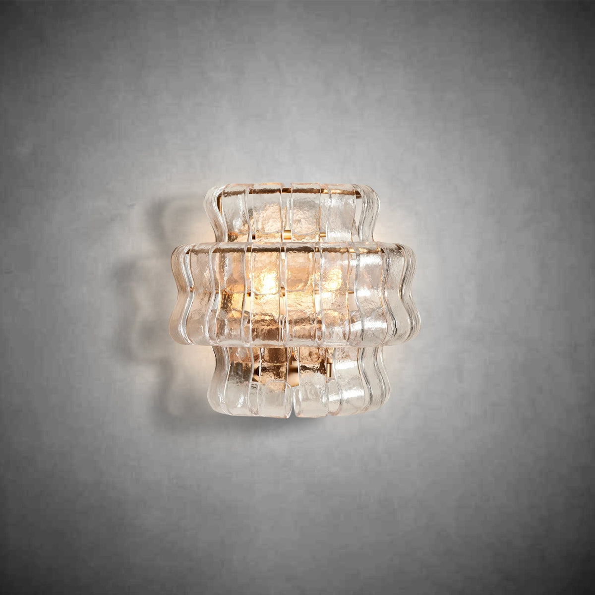 Ghiaccio Glass Wall Sconce - briglamps