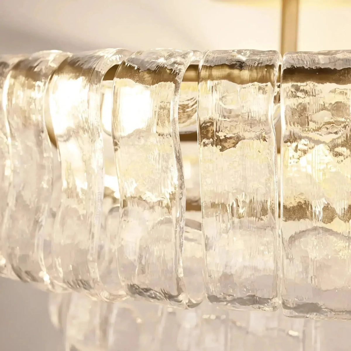 Ghiaccio Modern Glass Flushmount - briglamps