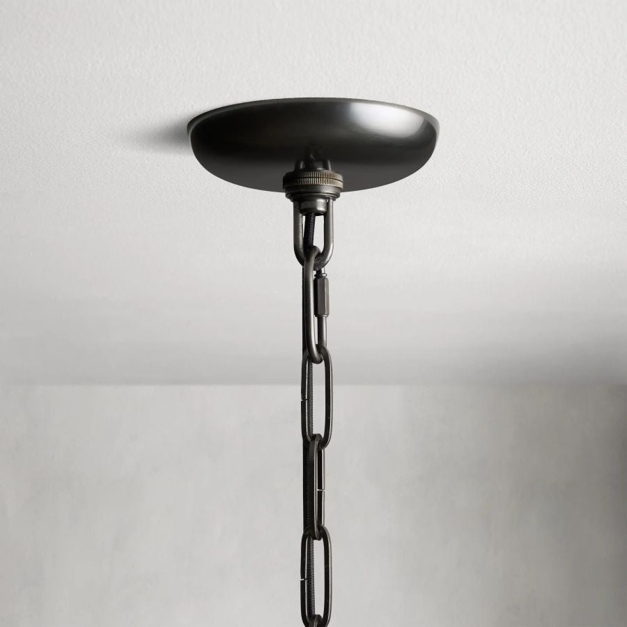 Ghiaccio Round Glass Chandelier - briglamps