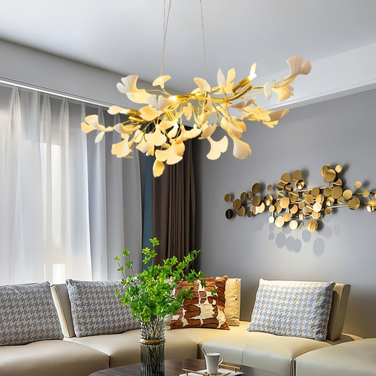Ginkgo Luxury Linear Chandelier Style C - Brig Lighting