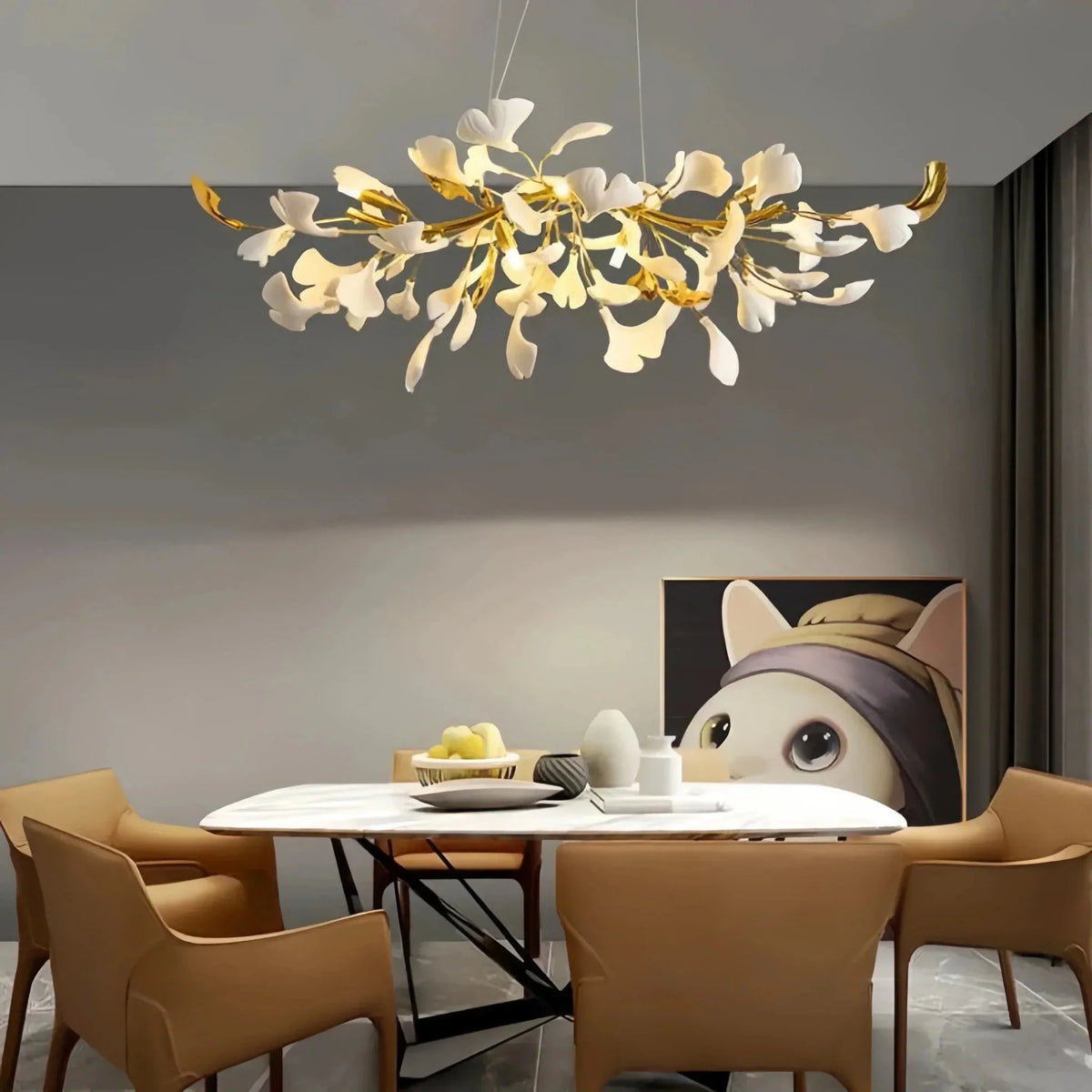 Ginkgo Luxury Linear Chandelier Style C - Brig Lighting