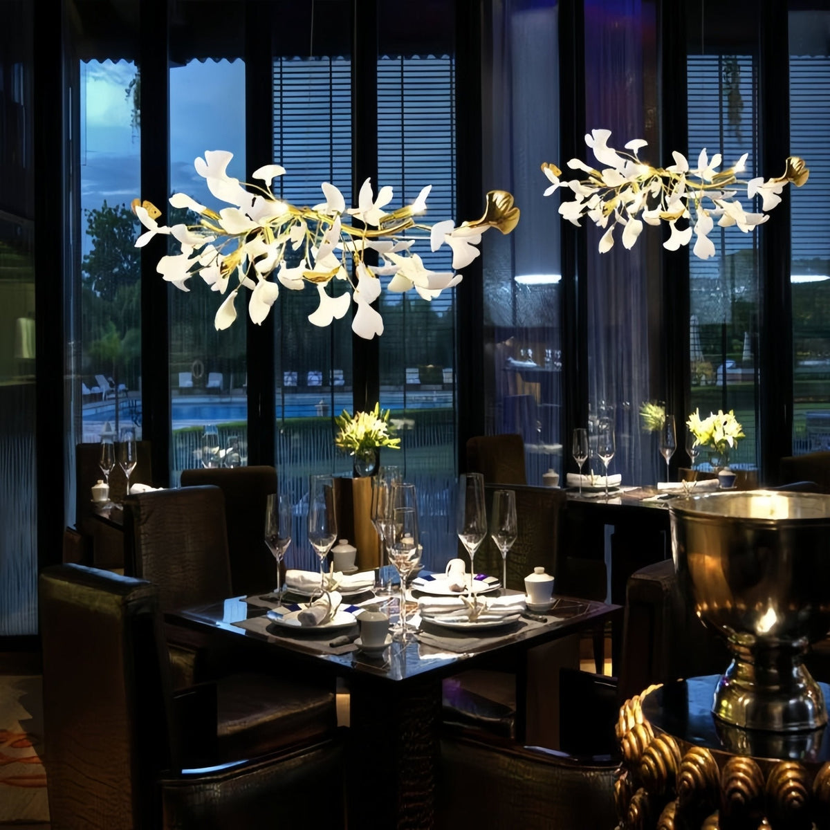 Ginkgo Luxury Linear Chandelier Style C - Brig Lighting