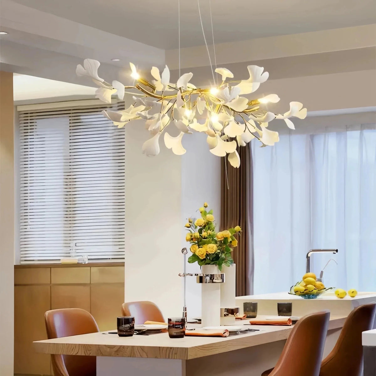 Ginkgo Luxury Linear Chandelier Style C - Brig Lighting