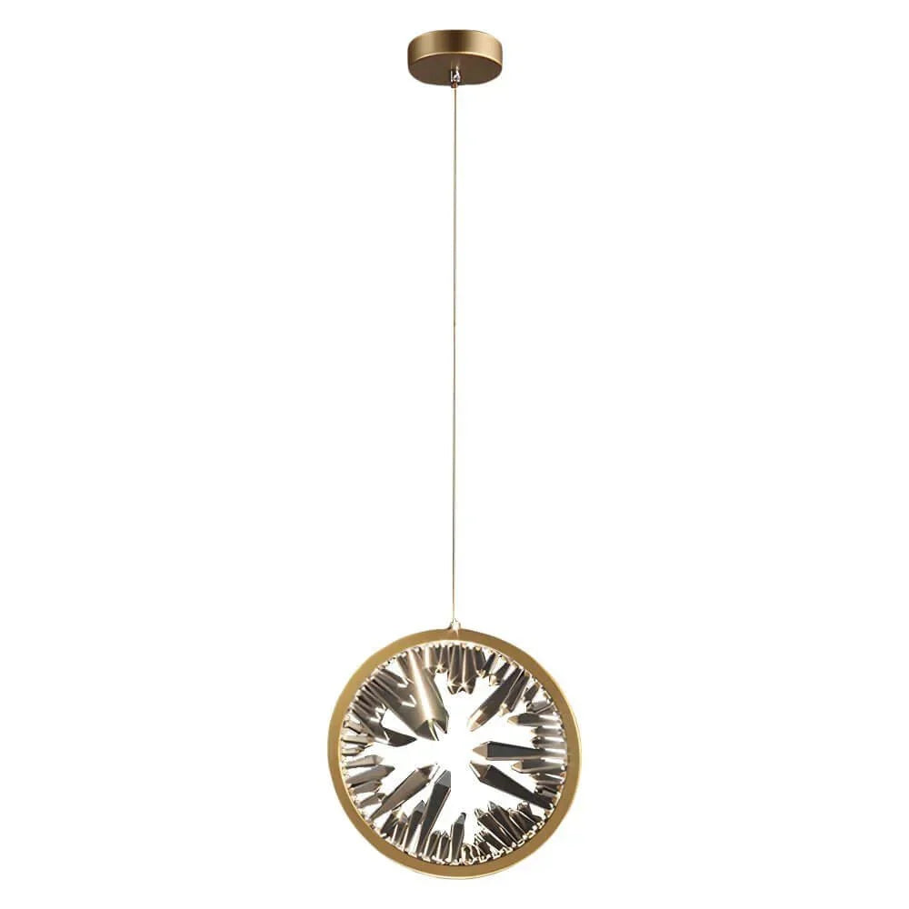 Gold Crystal Staircase Chandelier - Cyran Lamps
