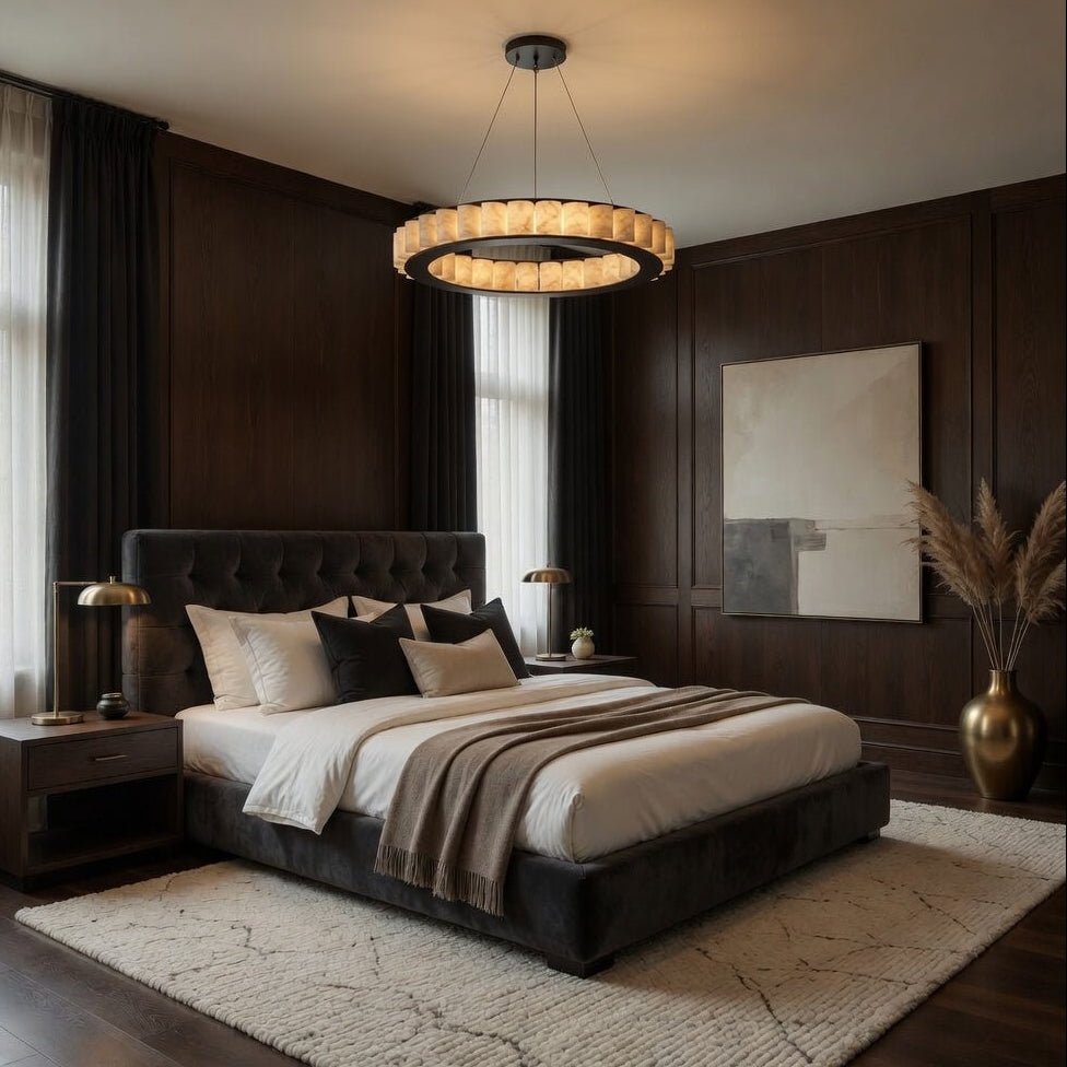 Hampton Marble Chandelier - briglamps