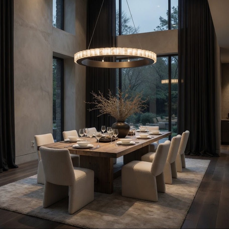 Hampton Marble Chandelier - briglamps