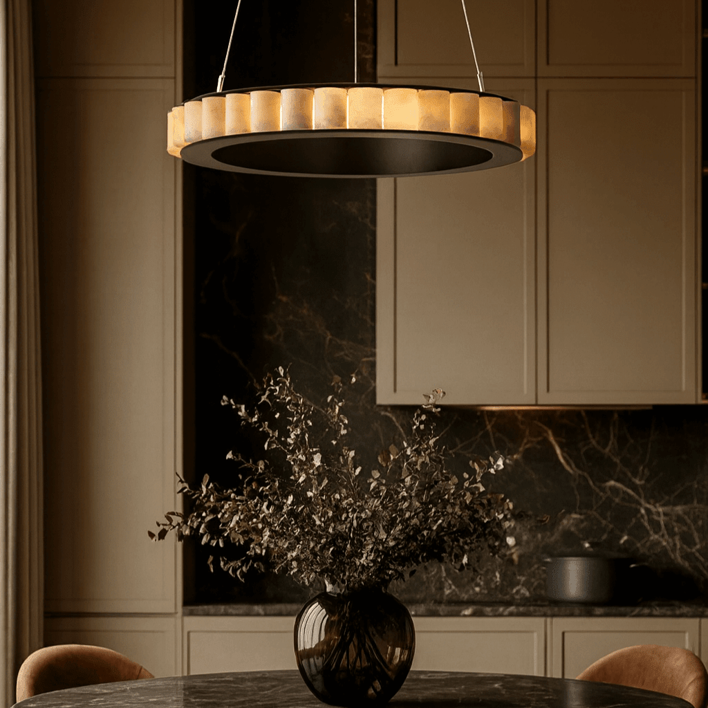 Hampton Marble Chandelier - briglamps