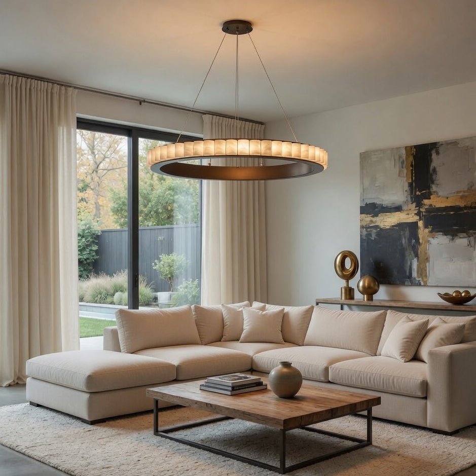 Hampton Marble Chandelier - briglamps