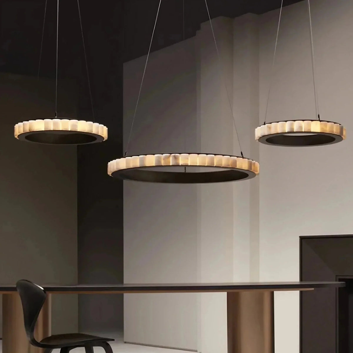 Hampton Marble Chandelier - briglamps