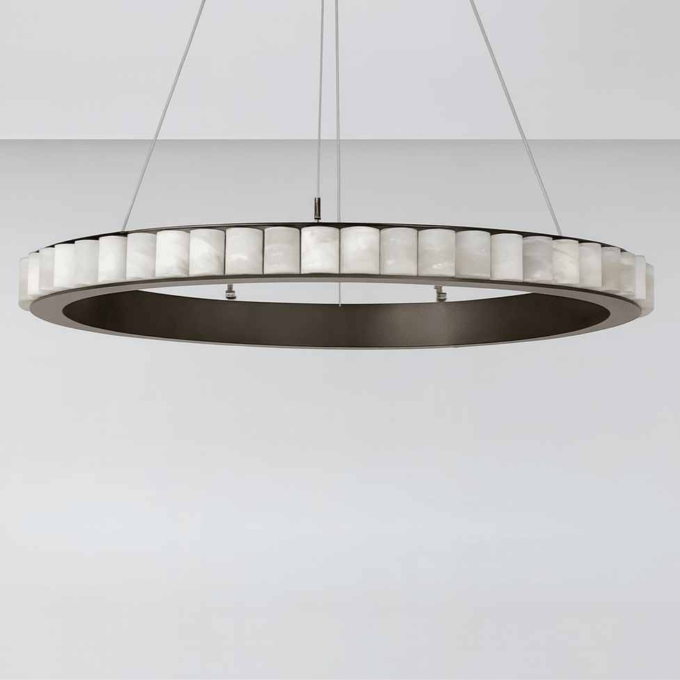 Hampton Marble Chandelier - briglamps