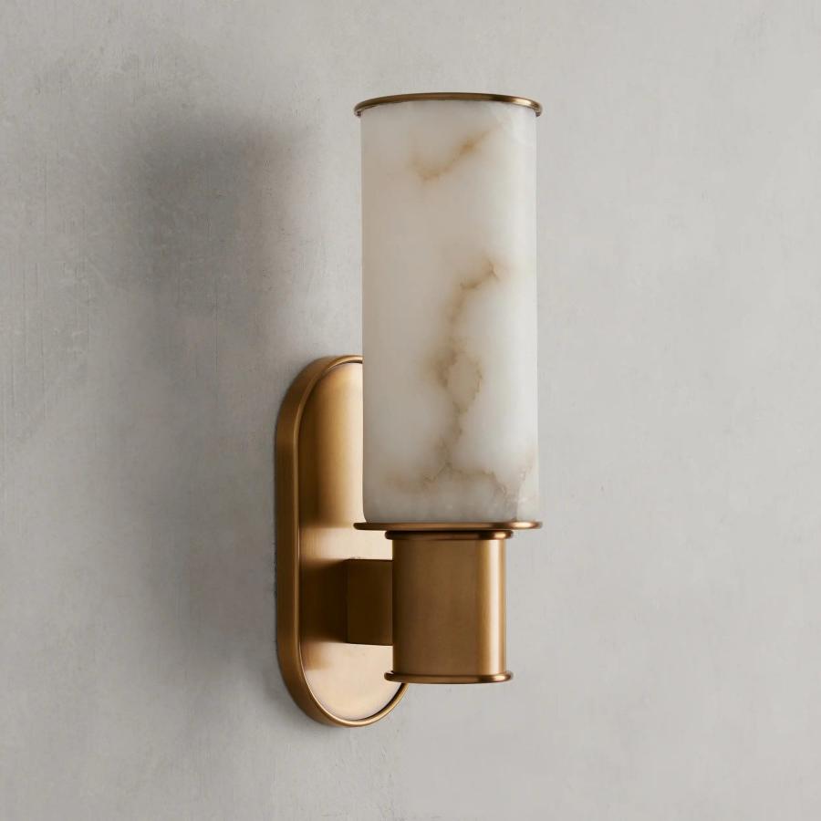 Harlin Wall Sconce in Alabaster - Brig Lighting