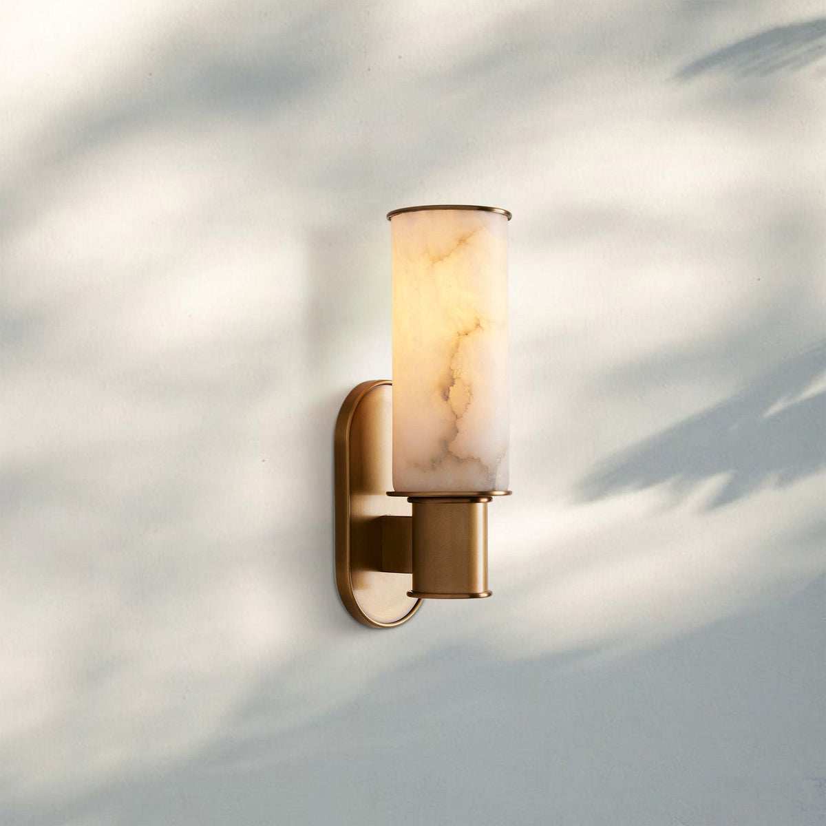 Harline Alabaster Wall Sconce - Brig Lighting