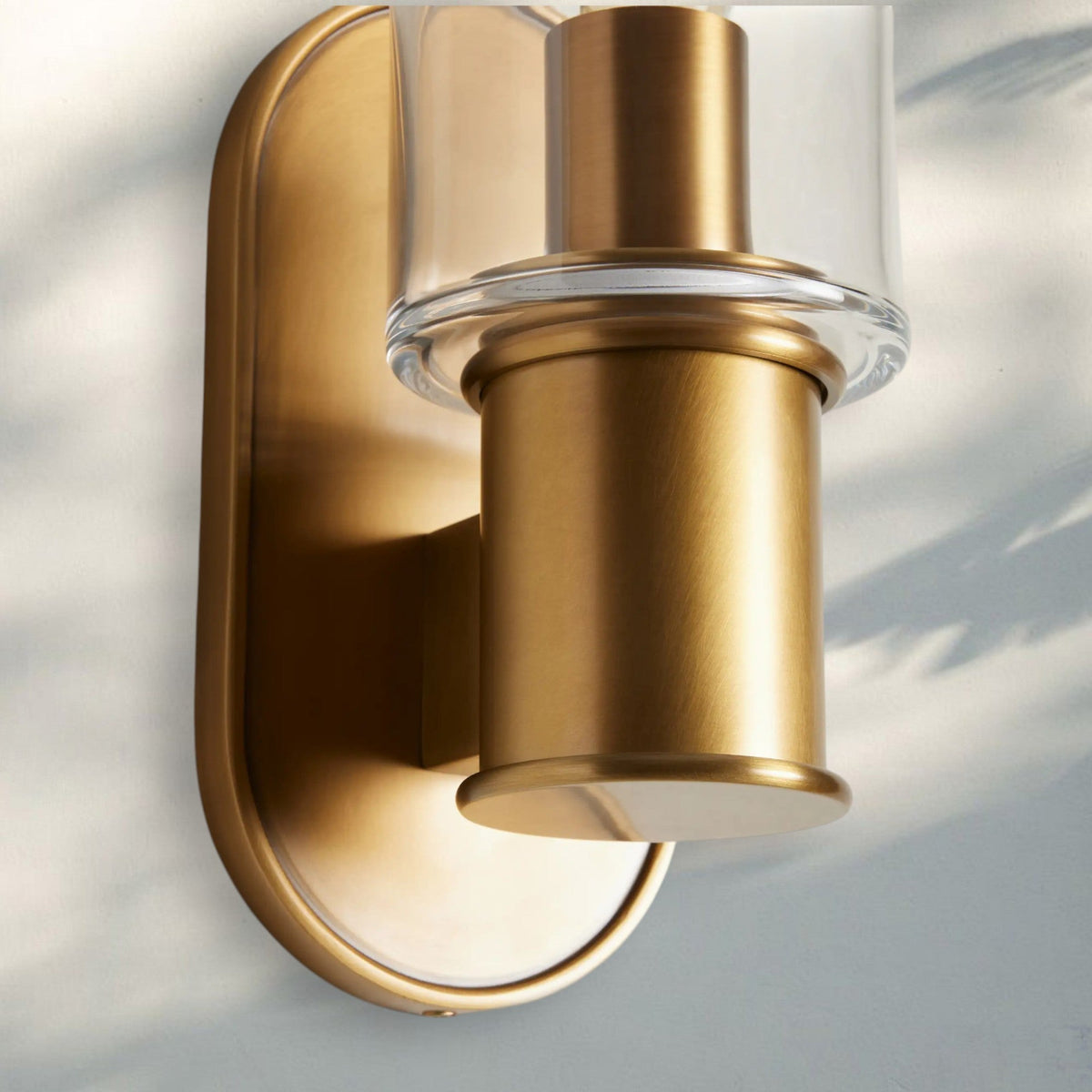 Harline Clear Glass Wall Sconce - Brig Lighting