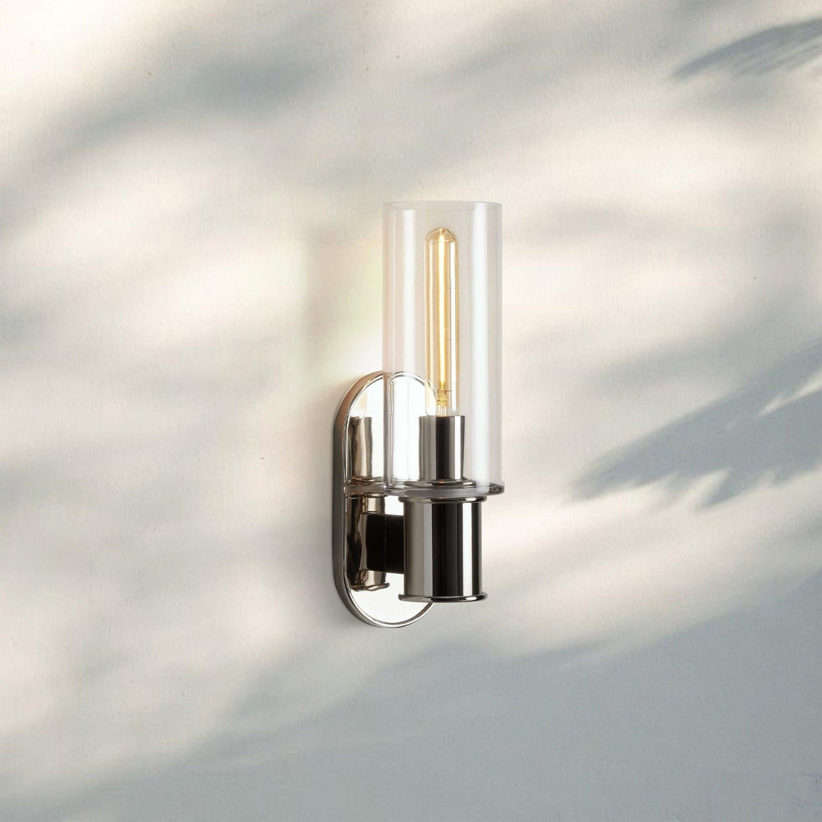 Harline Clear Glass Wall Sconce - Brig Lighting