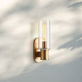 Harline Clear Glass Wall Sconce - Brig Lighting