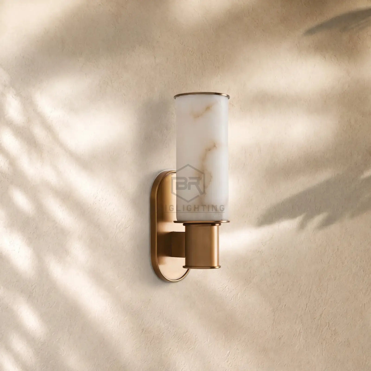 Harlins Alabaster Wall Sconce