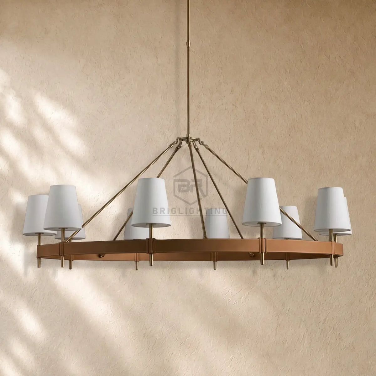 Hastin Round Chandelier 6/8/1O-Light