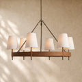 Hastin Round Chandelier 6/8/1O-Light