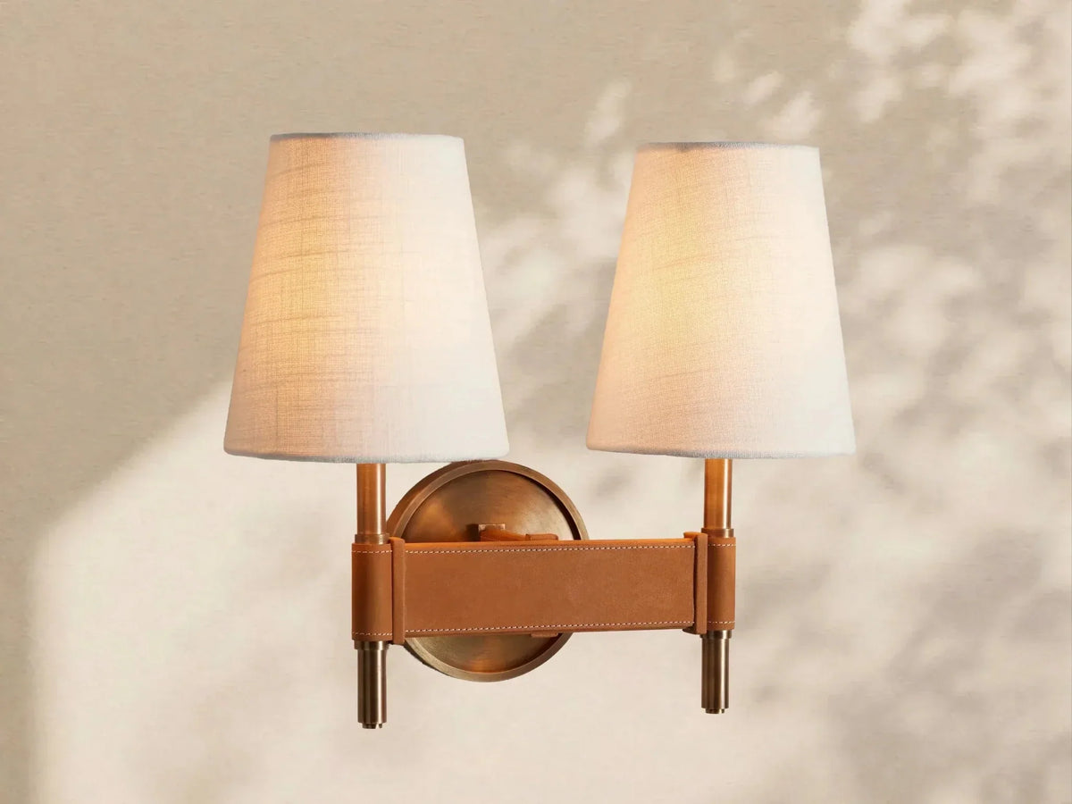 Hastings Double Sconce - briglamps