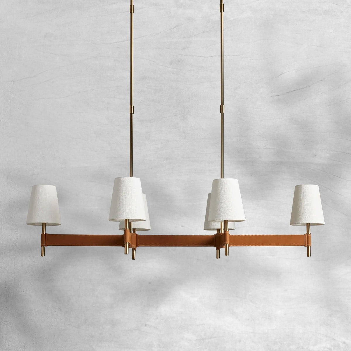Hastings Linear Chandelier 6/8/10 Light - Brig