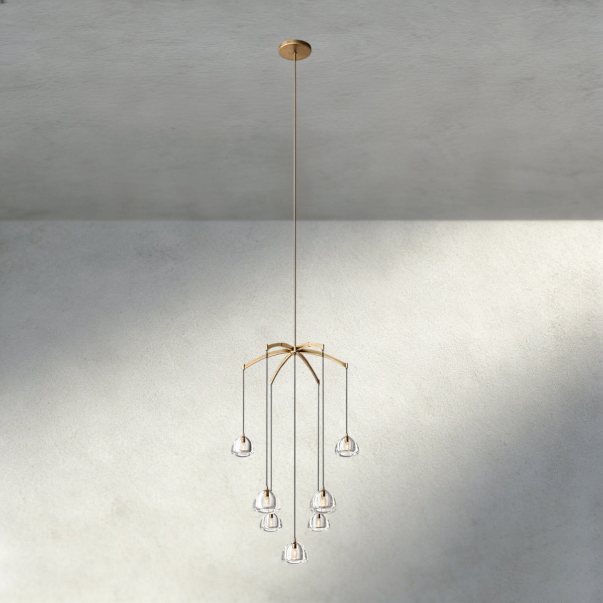 Hemisphere Round Chandelier 36", 48", 60" - Brig