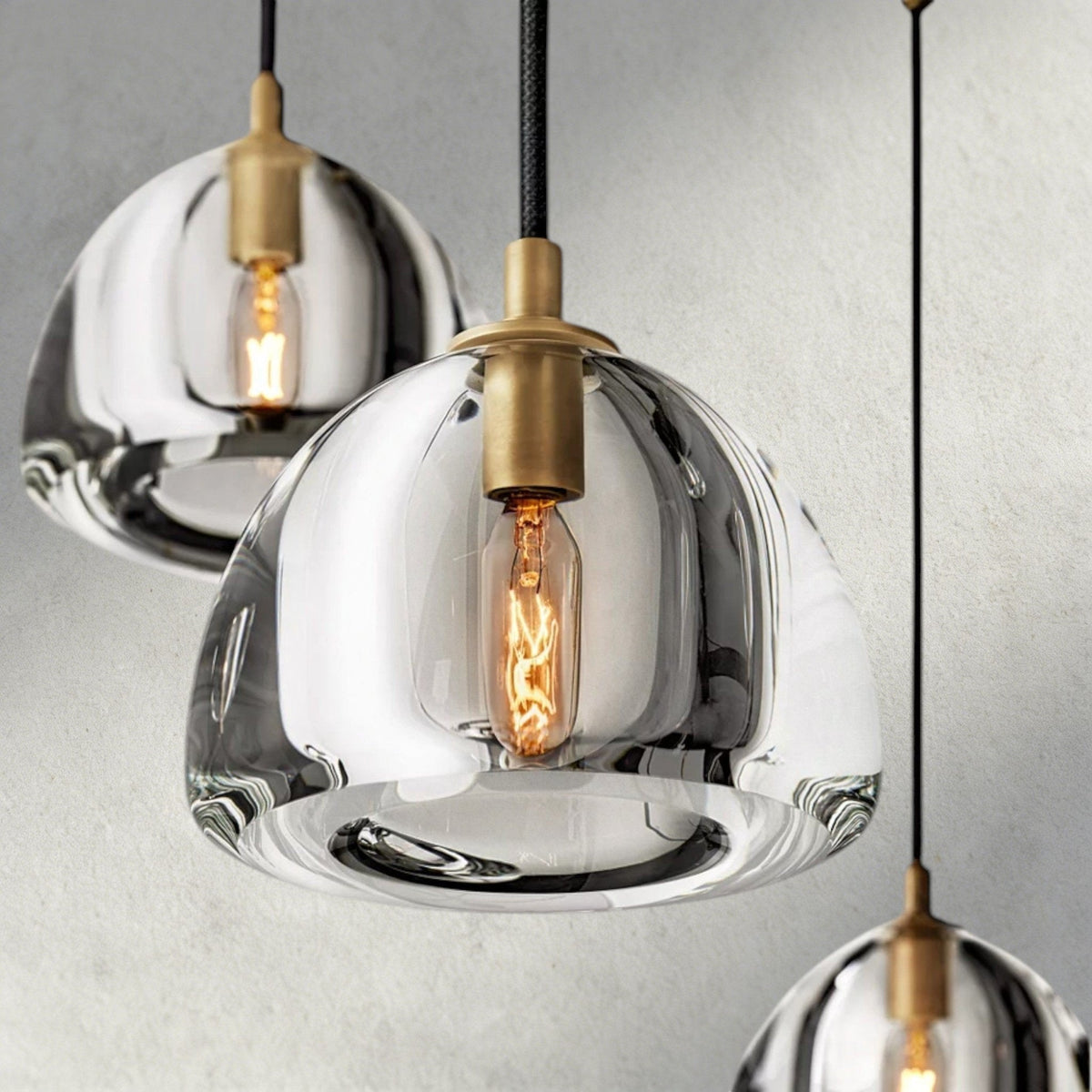 Hemisphere Round Chandelier 36", 48", 60" - Brig