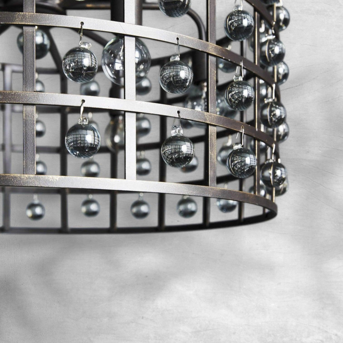 La Cage Round Chandelier 6/8/12 Light - briglamps