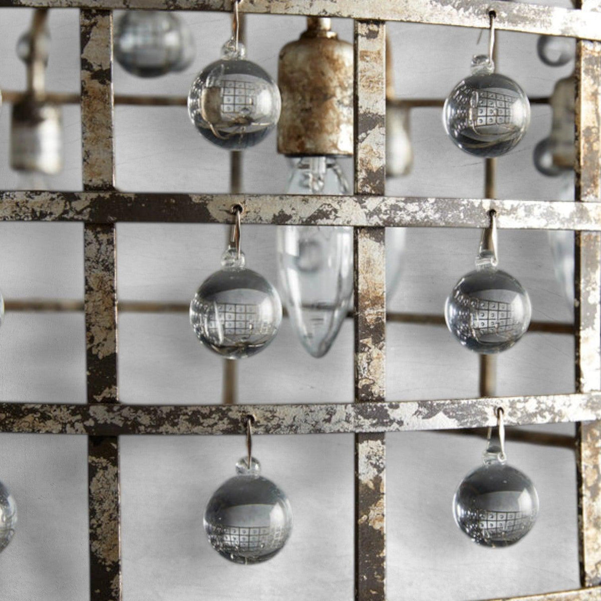 La Cage Round Chandelier 6/8/12 Light - briglamps