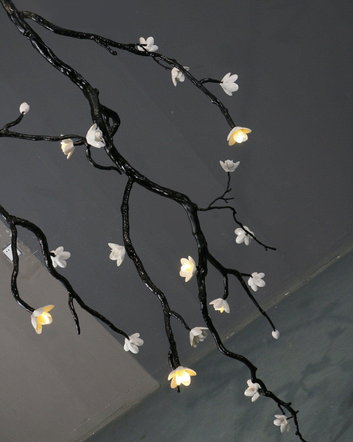 Large Long Branch Flower Chandelier - Brig Lighting