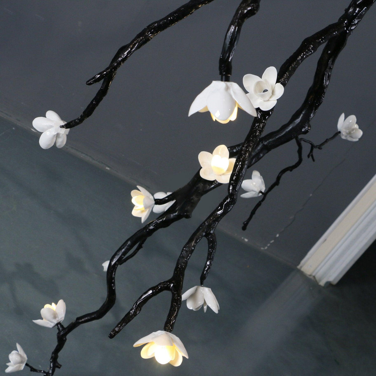 Large Long Branch Flower Chandelier - Brig Lighting