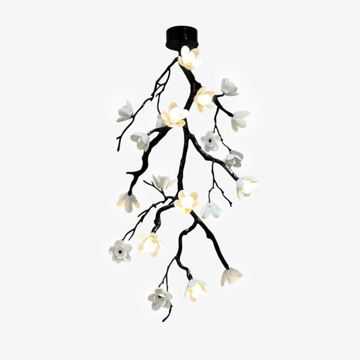 Large Long Branch Flower Chandelier - Brig Lighting