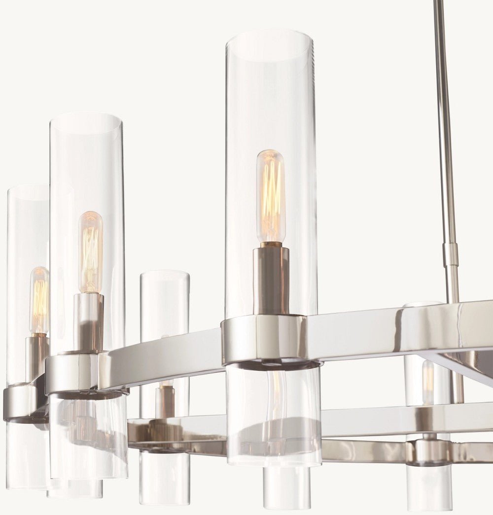 Lavelle Round Chandelier 60" - Cyran Lamps