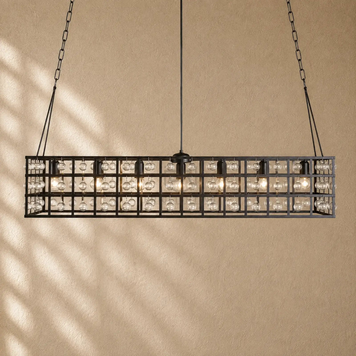 Le Cage Rectangular Chandelier