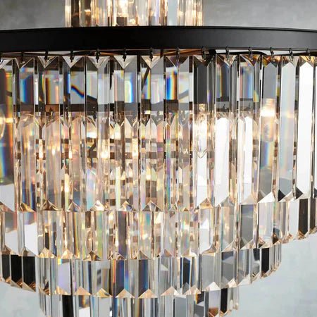 Leyland Tiered Round Chandelier Lighting - briglamps
