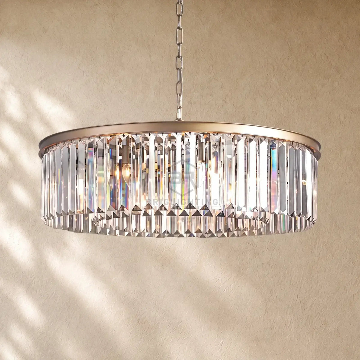 Leylend Crystal Round Chandelier