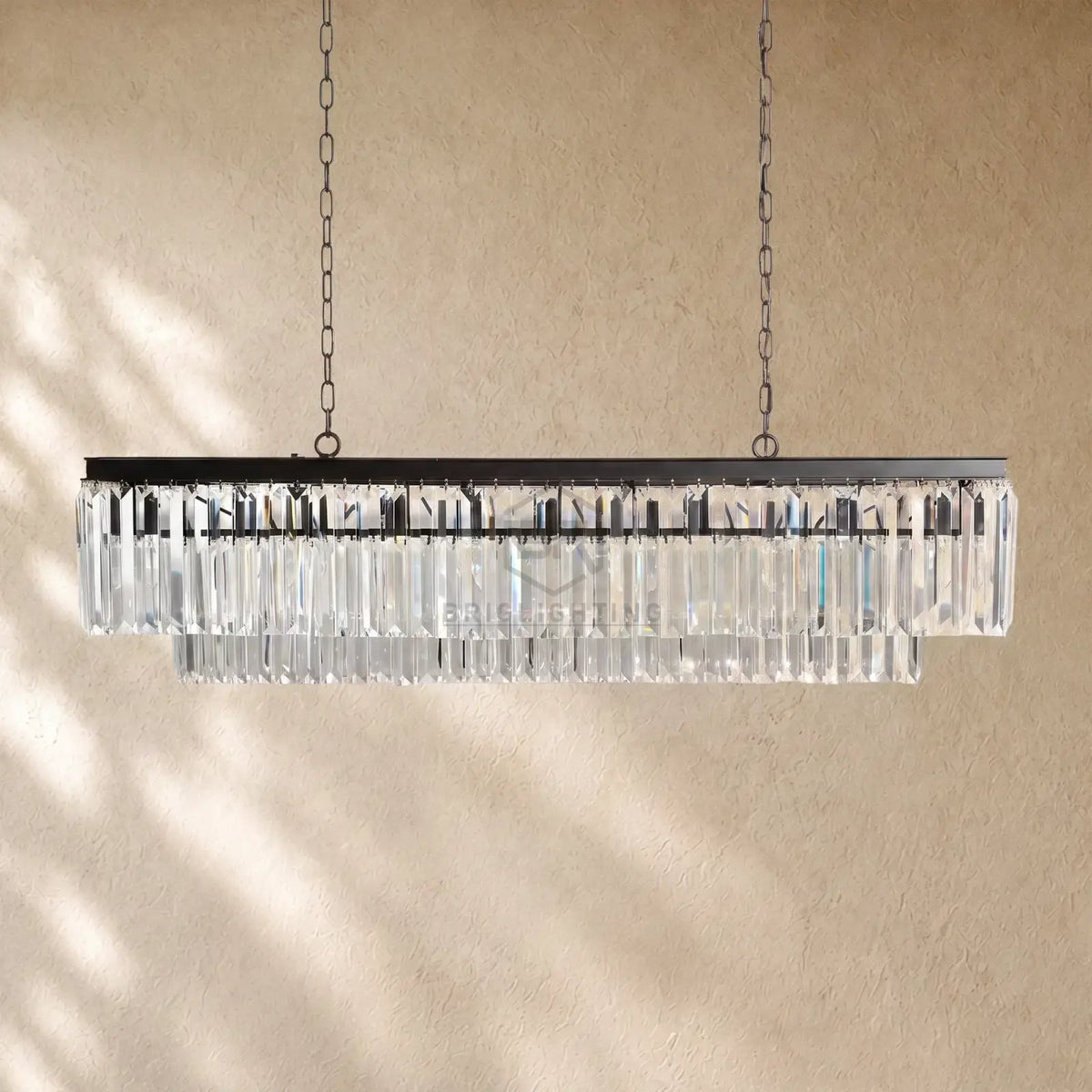 Leylend Tiered Rectangular Chandelier