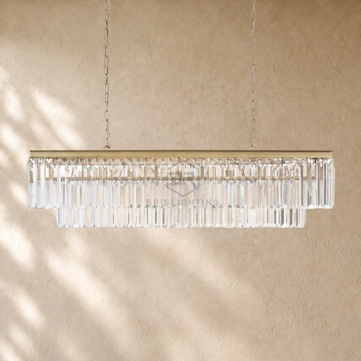 Leylend Tiered Rectangular Chandelier